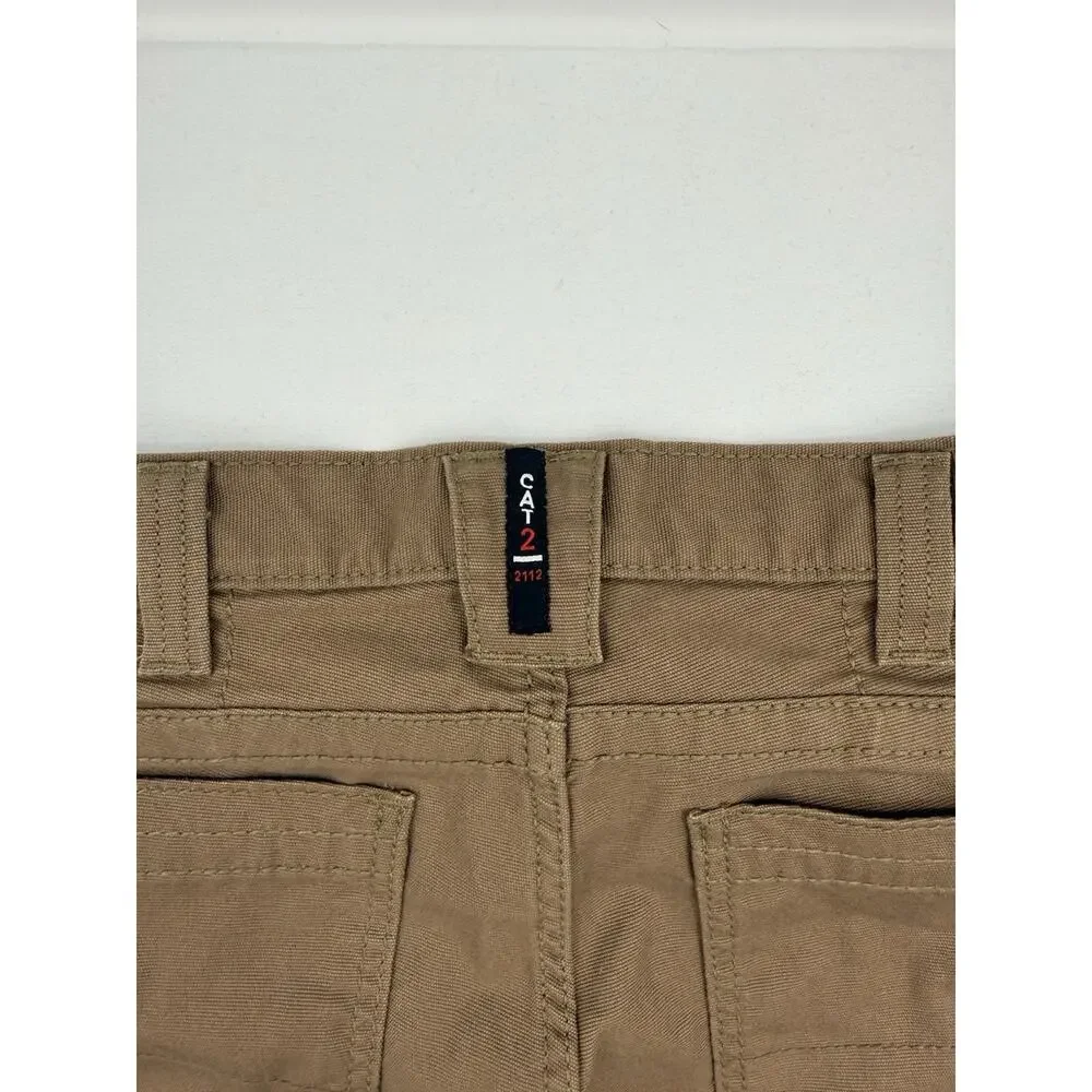 Ariat FR Stretch DuraLight Canvas Stackable Straight Leg Pant 30/36 M5 Straight